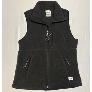 The North Face Black Cragmont Fleece Vest Womens Medium